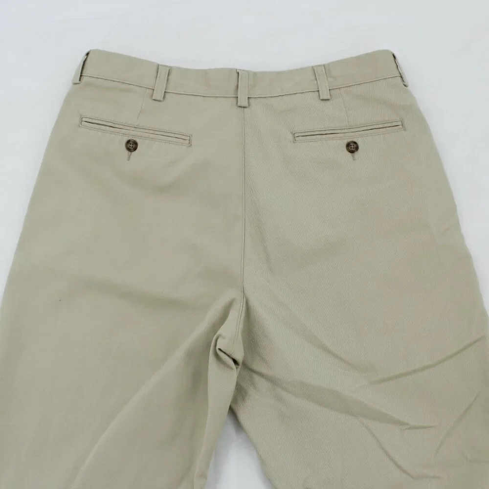 Vintage L.L. Bean Double L Chinos –‎ Khaki – Fit: Classic - Size 35